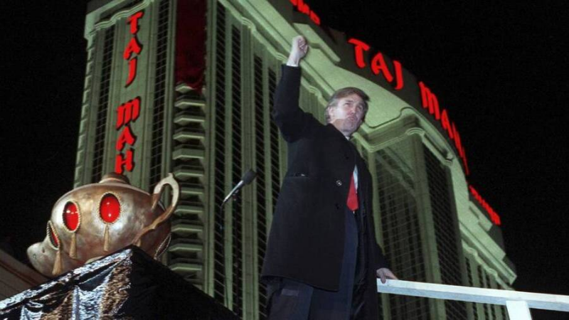 Donald Trump en la inauguración del Taj Mahal Donald Trump inauguración del Taj Mahal